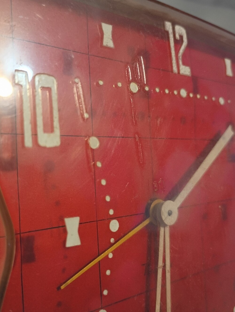 Vintage Westclox Zest S8-C Midcentury Kitchen  Wall Clock Works! - Picture 2 of 16